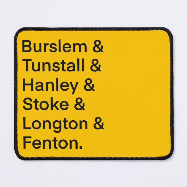Item preview, Six Towns of Stoke-on-Trent designed and sold by MadeByGeeClowes.