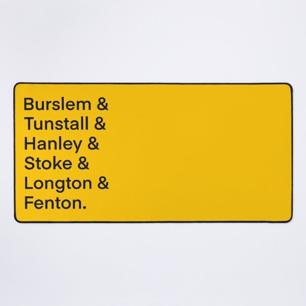 Item preview, Six Towns of Stoke-on-Trent designed and sold by MadeByGeeClowes.