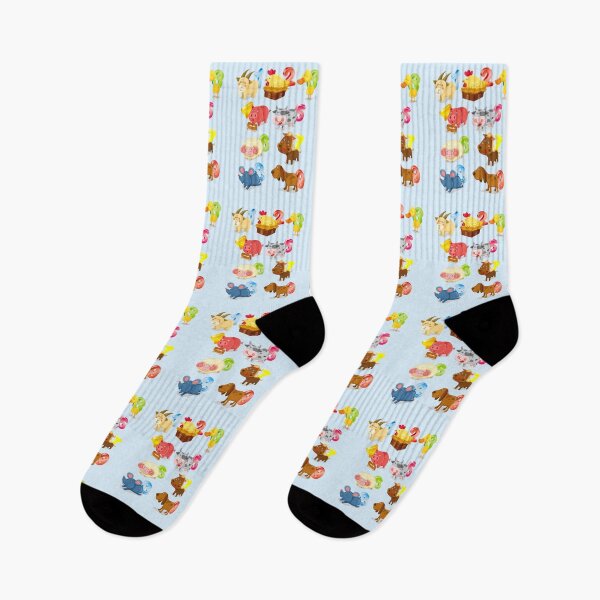 Item preview, Farm animal friends numbered one to nine. designed and sold by claireseyeview.