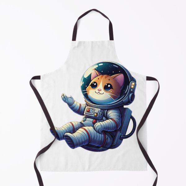 Item preview, Astronaut Cat A cat in a spacesuit floating in space, playing with stars or a small planet designed and sold by Bored Elon.