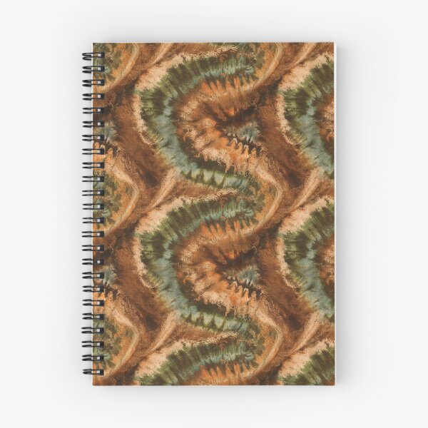 Item preview, Tie Dye Pattern in Earthy Rusty Foresty Colours 2 designed and sold by SamJanner.