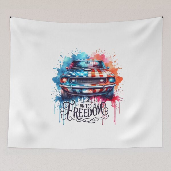 Item preview, Classic American Ride – Memorial Day United in Freedom designed and sold by artedigital99.