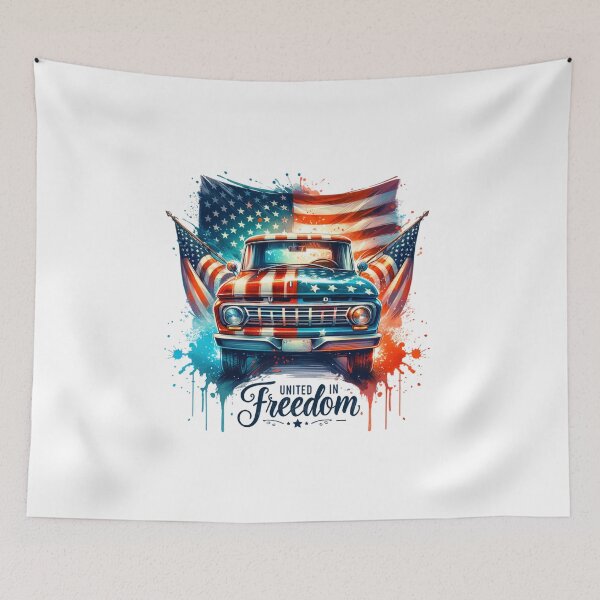 Item preview, Classic American Ride – Memorial Day United in Freedom designed and sold by artedigital99.