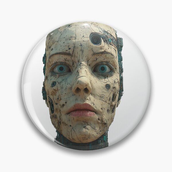 Item preview, Creepy robot person designed and sold by Zen Lael.