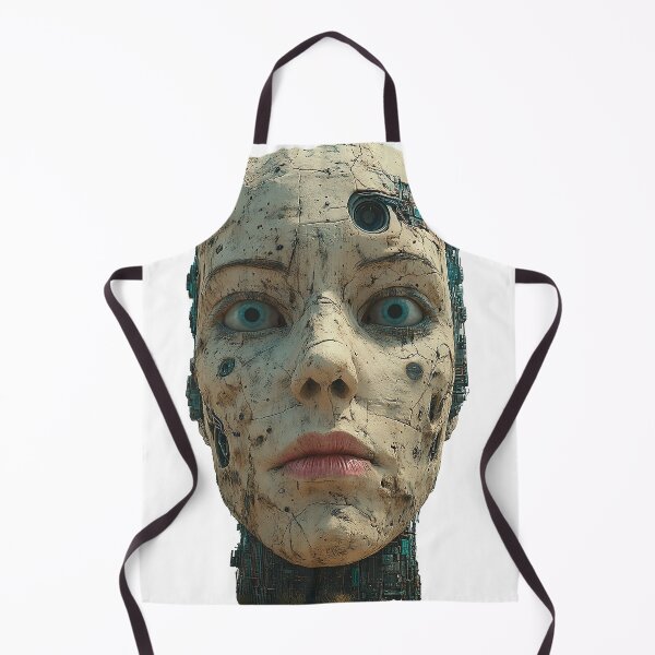 Item preview, Creepy robot person designed and sold by Zen Lael.