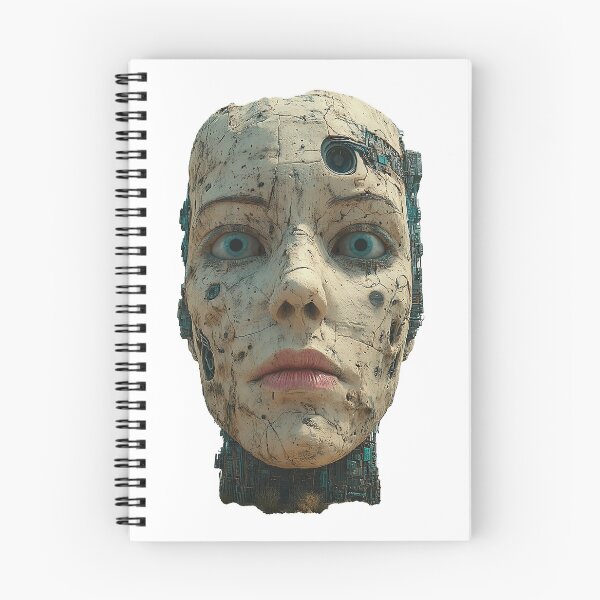 Item preview, Creepy robot person designed and sold by Zen Lael.