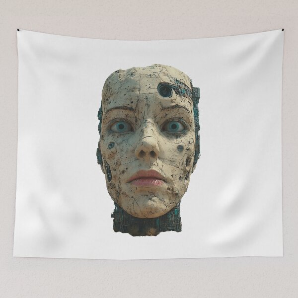 Item preview, Creepy robot person designed and sold by Zen Lael.