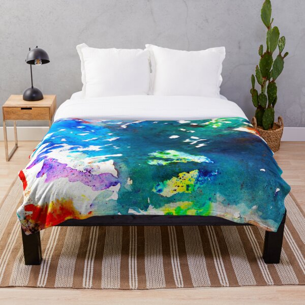 Item preview, Acuarela abstracta "Colourwave" designed and sold by Iryna Nimmo Art.