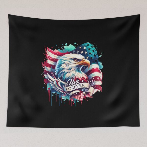 Item preview, "Eagle of Freedom – USA Forever Memorial Day Tribute" designed and sold by artedigital99.