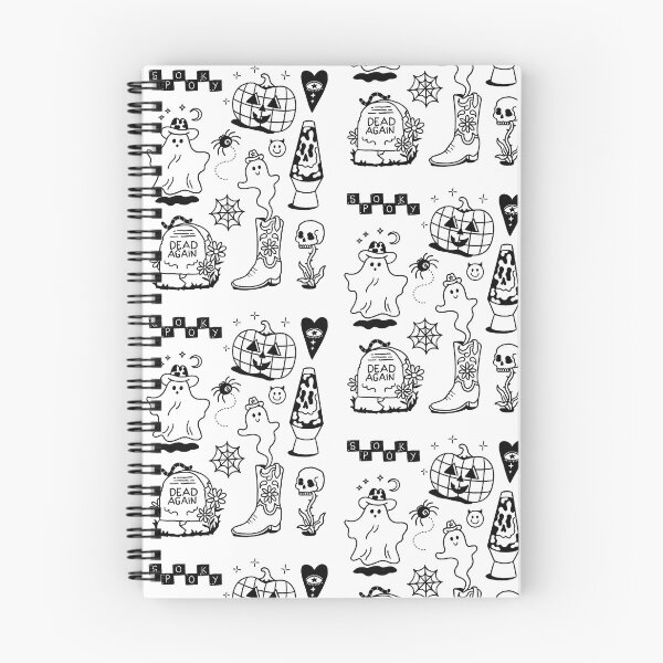 Item preview, Spooky Halloween Tattoo Sheet designed and sold by TheHHCreative.