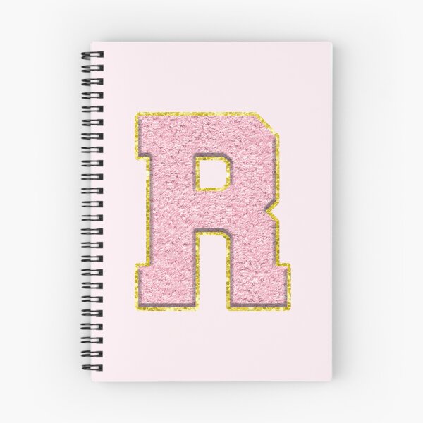 Item preview, R Preppy Varsity Letter Patch designed and sold by Creative Brat Design Studio.