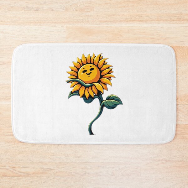 Item preview, Dancing Sunflower A sunflower with a face, dancing or swaying in the breeze  designed and sold by Bored Elon.