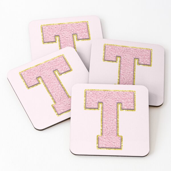 Item preview, T Preppy Varsity Letter Patch designed and sold by Creative Brat Design Studio.