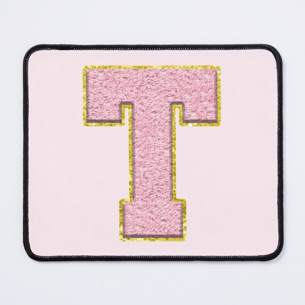 Item preview, T Preppy Varsity Letter Patch designed and sold by Creative Brat Design Studio.