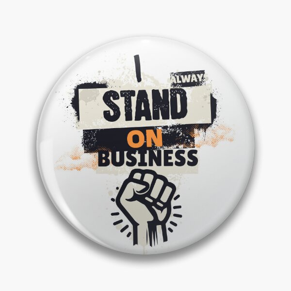 Item preview, Eye-Catching Typography on T-Shirts and Hoodies - Stand On Business designed and sold by Kai Wen Designs.