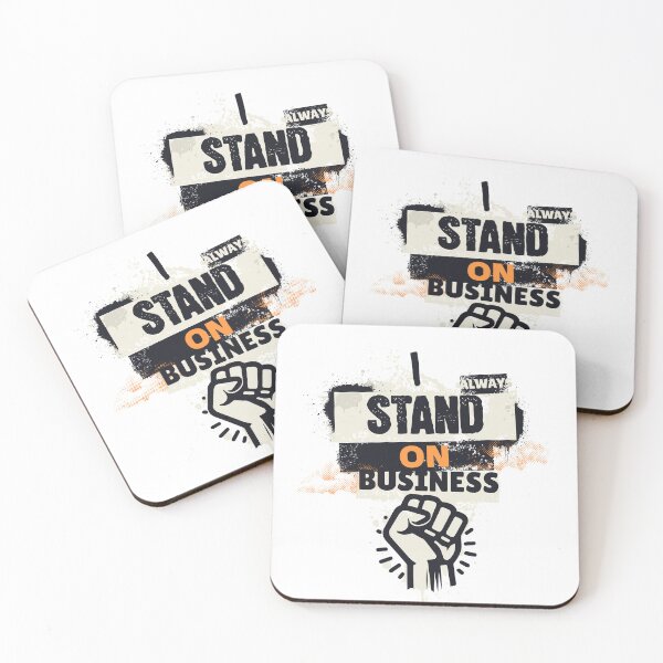 Item preview, Eye-Catching Typography on T-Shirts and Hoodies - Stand On Business designed and sold by Kai Wen Designs.