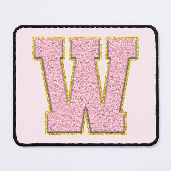 Item preview, W Preppy Varsity Letter Patch designed and sold by Creative Brat Design Studio.