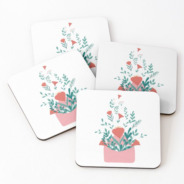 Item preview, Beautiful flower in envelop. T-shirt design and other. designed and sold by KateArt26.