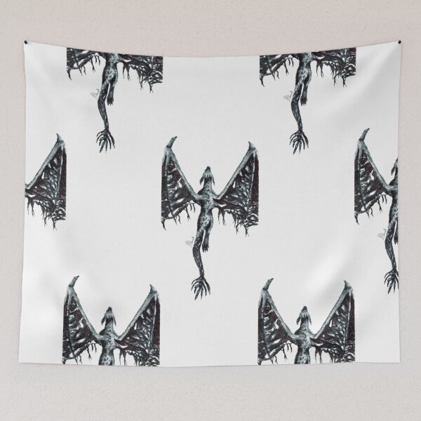Item preview, Watercolor Dragon Art Print designed and sold by SchmeckStudio.