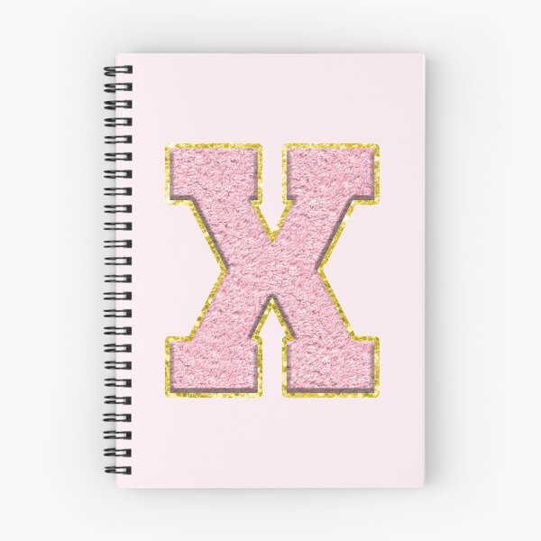 Item preview, X Preppy Varsity Letter Patch designed and sold by Creative Brat Design Studio.