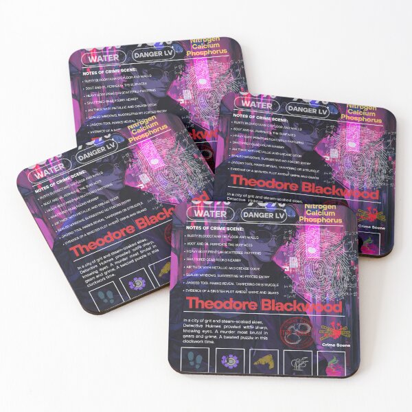 Item preview, Detective Theodore Blackwood designed and sold by Lializaa23.