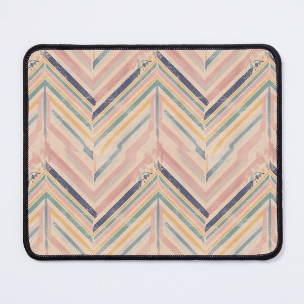 Item preview, Vintage Aged Effect Harringbone Pattern in Pastel Colours designed and sold by SamJanner.
