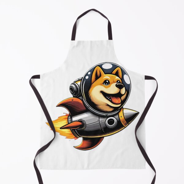 Item preview, Rocket Dog A dog in a rocket ship, flying through space, with a helmet on and a big smile designed and sold by Bored Elon.