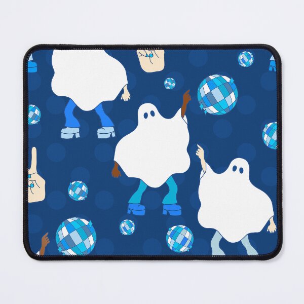 Item preview, disco halloween african ghost blue designed and sold by Gossip Rag.