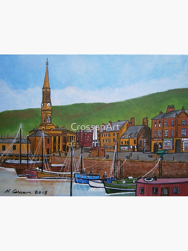 "Old Port Glasgow Harbour" Photographic Print for Sale by CrossanArt