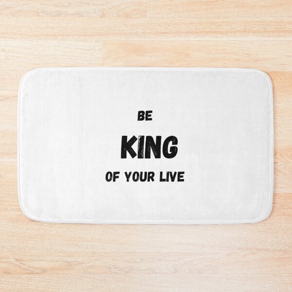Item preview, BE KING  OF YOUR LIVE WHITE designed and sold by RED-MOUSE.