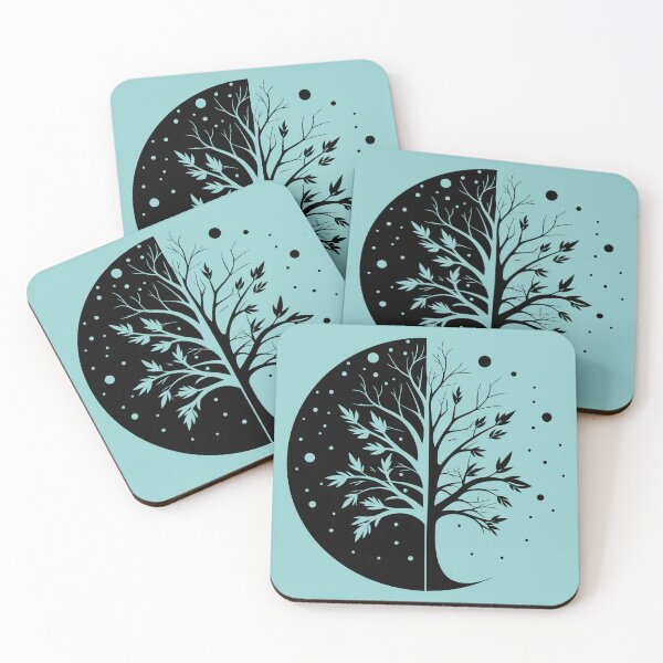 Item preview, Nature Tree Leaves Snow designed and sold by popanato.