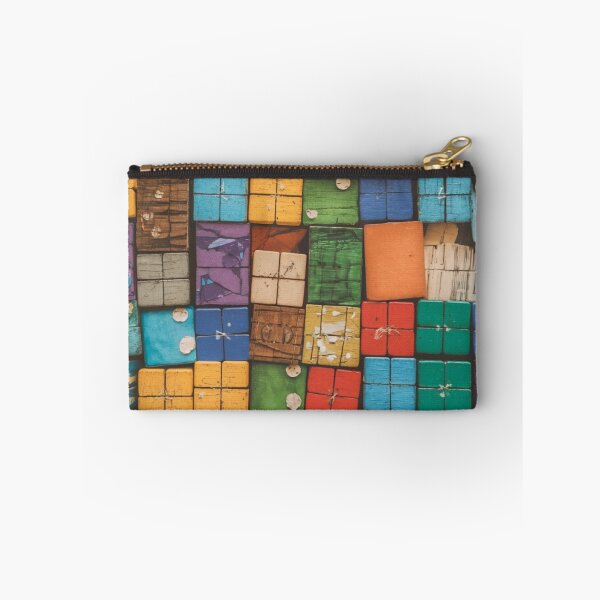 Item preview, "Collage of colorful wooden blocks" designed and sold by anahimar1418.