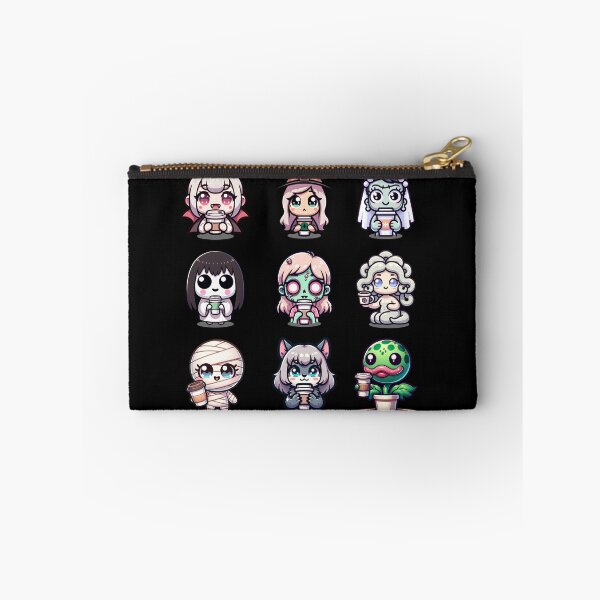 Item preview, Female versions of horror monsters with a warm drink designed and sold by busstop16.