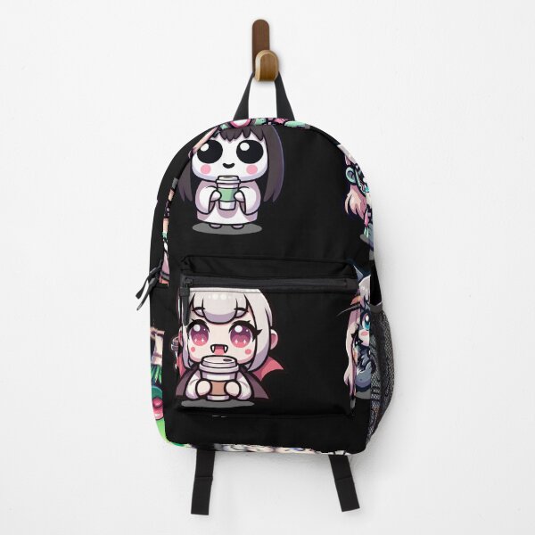 Item preview, Female versions of horror monsters with a warm drink designed and sold by busstop16.