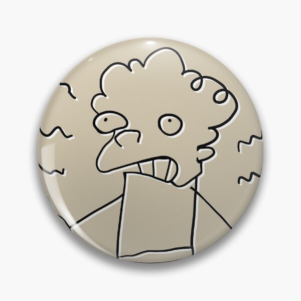 Item preview, Mr Stinky (Simpsons Fan Art) w/ Stink Lines designed and sold by Sparkleweather.