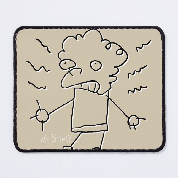 Item preview, Mr Stinky (Simpsons Fan Art) w/ Stink Lines designed and sold by Sparkleweather.