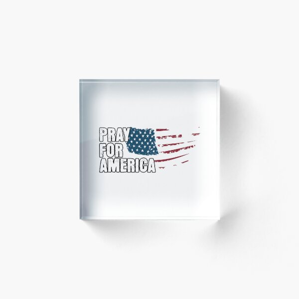 Item preview, Bold Pray For America T-Shirts and Hoodies - Stand Out in Patriotic Style designed and sold by Kai Wen Designs.