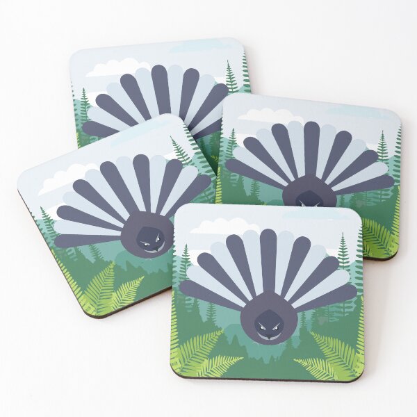 Item preview, Piwakawaka in the forest designed and sold by Piwakawaka-CA.