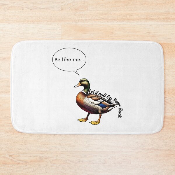 Item preview, Let It Roll Off Your Back designed and sold by S4G Tees.