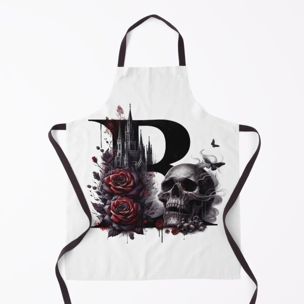 Item preview, Gothic Halloween Skull and Roses B designed and sold by CultDigHoriz.