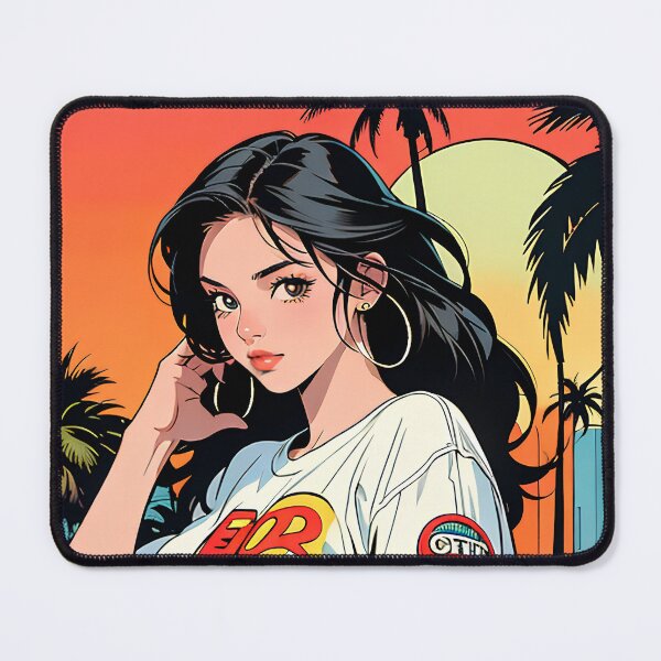 Item preview, Retro girl designed and sold by Harry Kei.