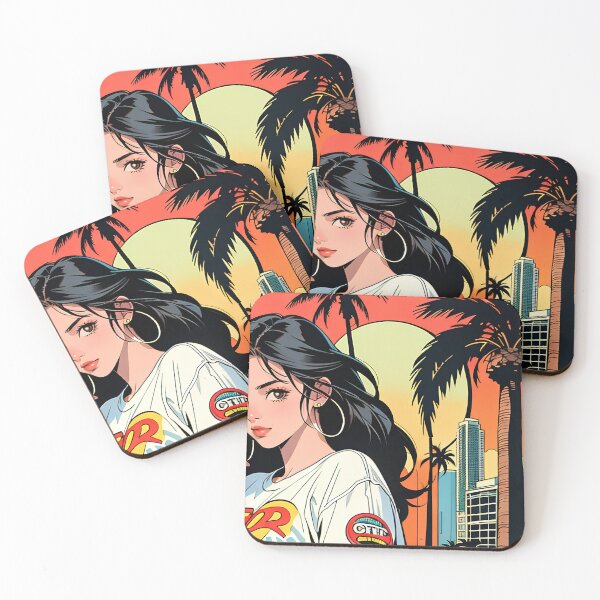 Item preview, Retro girl designed and sold by Harry Kei.