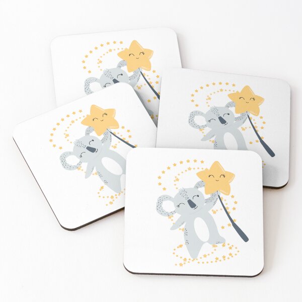 Item preview, Cute koala with stars. Cartoon koala.  designed and sold by KateArt26.
