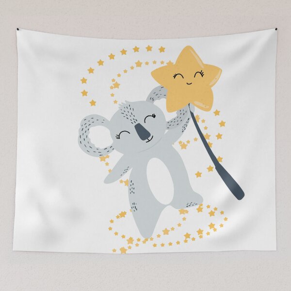 Item preview, Cute koala with stars. Cartoon koala.  designed and sold by KateArt26.