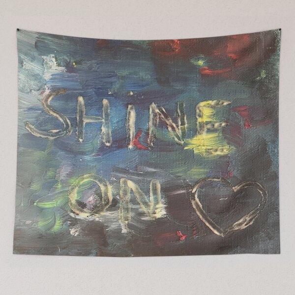 Item preview, "Shine On – Inspirational Typography Art to Brighten Your Day" designed and sold by Sztyep88.