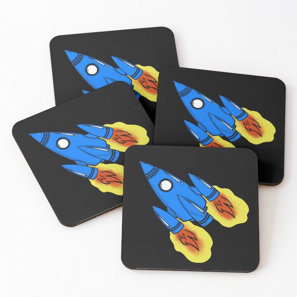 Item preview, Blast off Rocket designed and sold by Wasted Potential ink.
