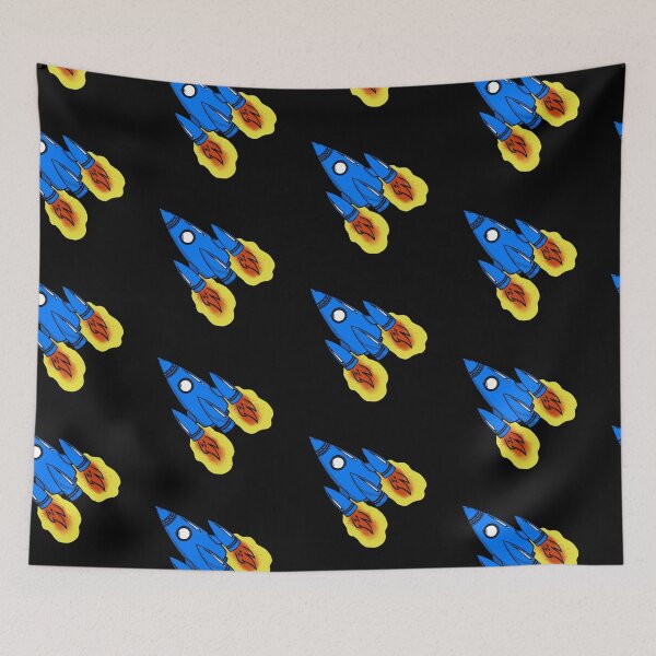 Item preview, Blast off Rocket designed and sold by Wasted Potential ink.