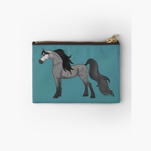 Item preview, Cute, Dappled Gray Arabian Cartoon Horse designed and sold by DappledMoon.