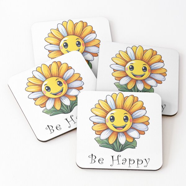 Item preview, Be Happy Flower designed and sold by Kspirit Designs.