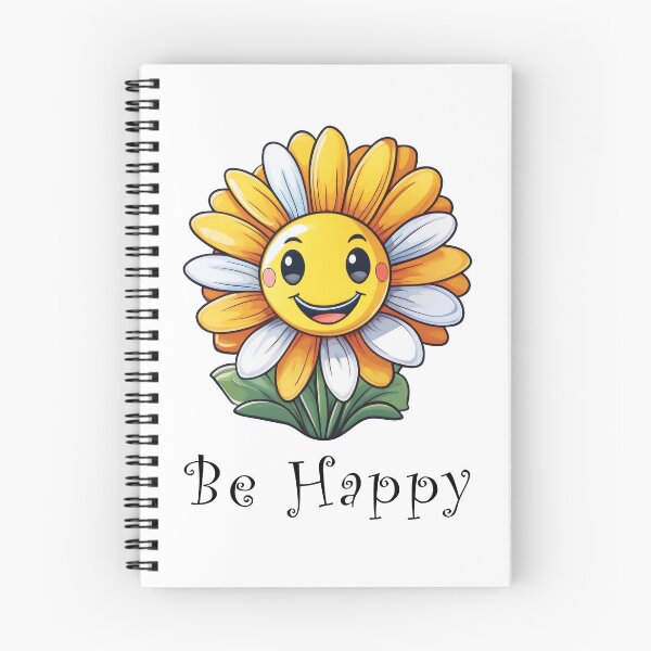 Item preview, Be Happy Flower designed and sold by Kspirit Designs.